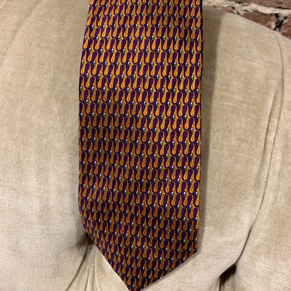 Barneys New York~ NWOT~ 'Mardi Gras Colors' Tie